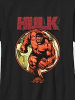 Kids Marvel Red Hulk Rulking Atcha Graphic T-Shirt