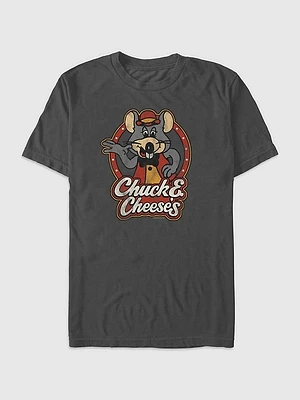 Chuck E Cheese Retro Logo Graphic T-Shirt