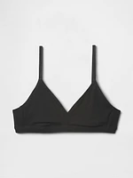 Modal Rib Triangle Bralette