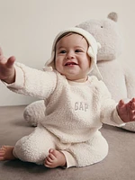 Baby Gap Logo Sherpa One-Piece