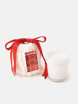 Mersea Mistletoe Kiss Stocking Candle