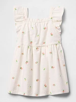 Baby & Toddler Flutter-Sleeve Seersucker Dress