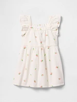 Baby & Toddler Flutter-Sleeve Seersucker Dress