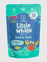 Mobi Little Whale Bath Fizzies and Bubble Bath Powder Bundle