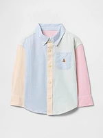 Baby & Toddler Striped Oxford Big Shirt