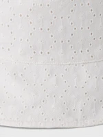 Kids Eyelet Bucket Hat