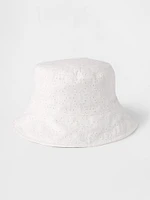 Kids Eyelet Bucket Hat