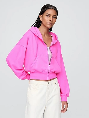 Vintage Soft Full-Zip Wedge Hoodie