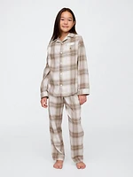 Kids Recycled Flannel PJ Set