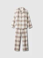 Kids Recycled Flannel PJ Set