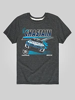 Kids NASCAR Ross Chastain Race Lines Short Sleeve Graphic Tee