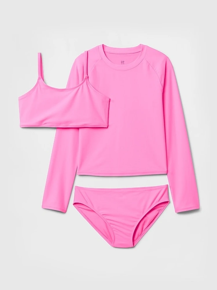 Kids Rash Guard Swim Three-Piece