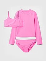 Kids Rash Guard Swim Three-Piece