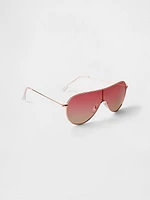 Kids Y2K Aviator Sunglasses