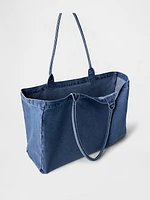 Gap Logo Denim Tote Bag