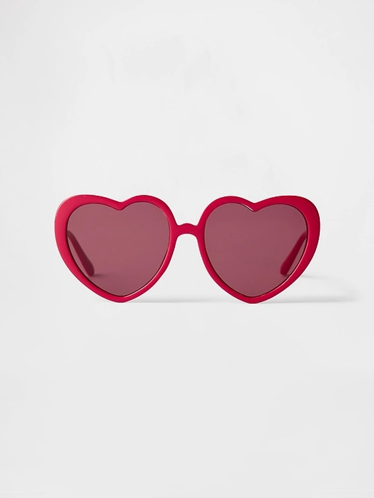 Toddler Recycled Heart Sunglasses