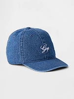 Kids Denim Gap Logo Baseball Hat