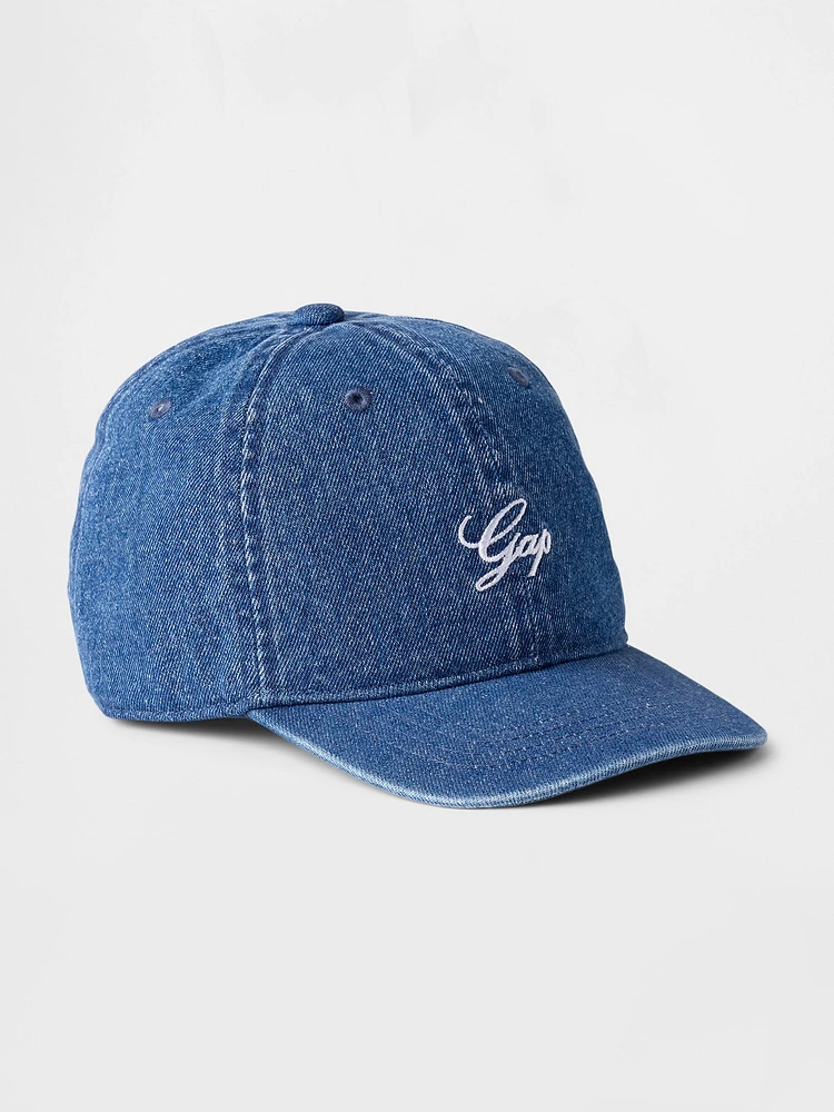 Kids Organic Cotton Gap Logo Baseball Hat