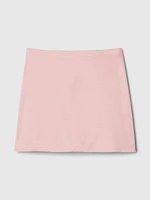 Satin Mini Skirt