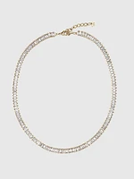 HART Baguette Tennis Necklace