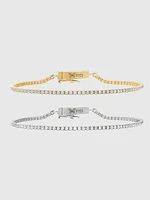 Classic Thin Tennis Bracelet