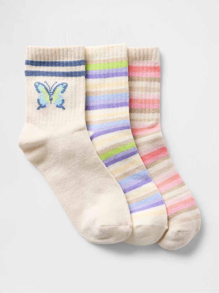 Kids Logo Crew Socks