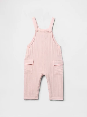 Baby Crinkle Gauze Overalls