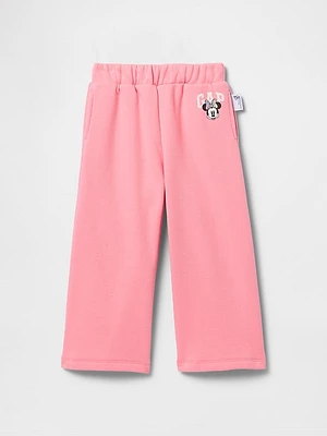 Gap × Disney Baby & Toddler Wide-Leg Logo Sweatpants