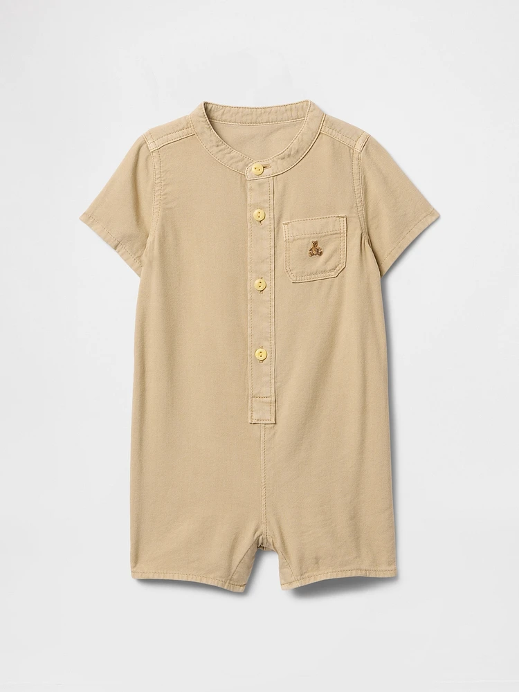 Baby Denim Shorty One-Piece