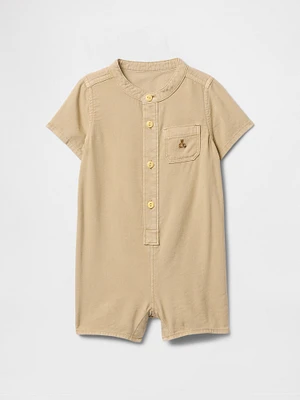 Baby Denim Shorty One-Piece