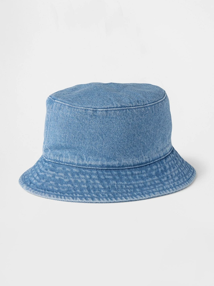 Kids Organic Cotton Reversible Bucket Hat