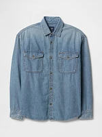 UltraSoft Denim Big Shirt