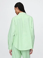 Poplin PJ Shirt