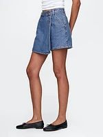 Denim Mini Skort