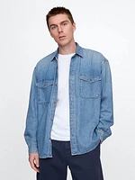 UltraSoft Denim Big Shirt