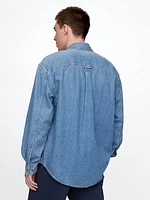 UltraSoft Denim Big Shirt