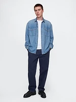 UltraSoft Denim Big Shirt