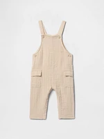 Baby Crinkle Gauze Overalls