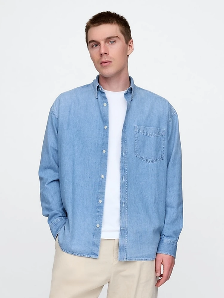 Denim Big Shirt