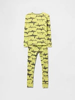 Kids Organic Brushed Cotton PJ Set