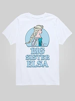 Toddler Frozen Big Sister Elsa Short Sleeve Graphic Tee