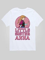 Toddler Frozen Little Sister Anna Short Sleeve Graphic Tee