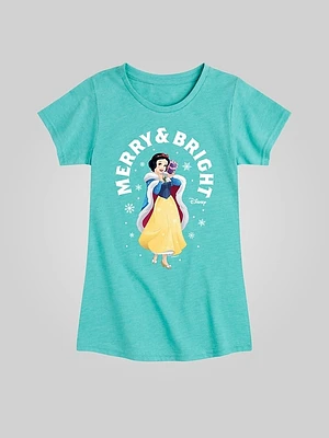 Toddler Disney Princess Merry and Bright Snow White Fitted Short Sleeve Graphic Tee