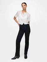 Lace-Trim Shirt
