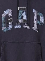 Patchwork Logo Hoodie