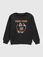 Kids Mickey And Friends Retro Graphic Crew Neck Sweatshirt