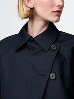 Asymmetrical Trench Jacket