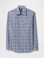 Organic Cotton Poplin Western Shirt