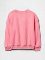 Gap × Disney Baby & Toddler VintageSoft Logo Sweatshirt