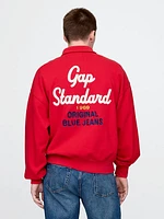 Gap Logo Polo Sweatshirt